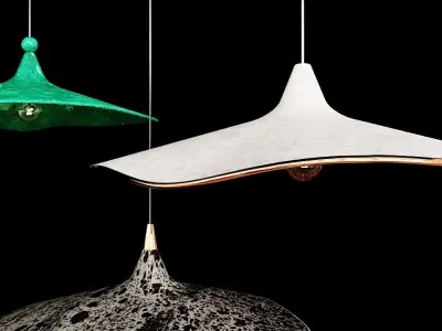 Designer lamp 3D model