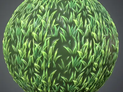 Grass  Vol 96  -  Game PBR Textures Texture