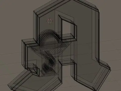 Apotheke Logo Pharmacy 3D model