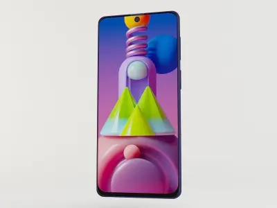 Samsung Galaxy M51 3D model