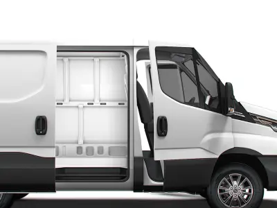 Iveco Daily Van L1H1 HQ Interior 2025 3D model
