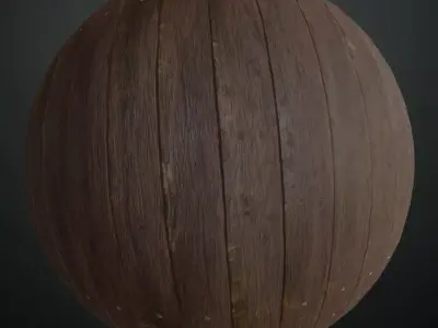 Aged Dark Oak Vertical Planks PBR Texture purchase