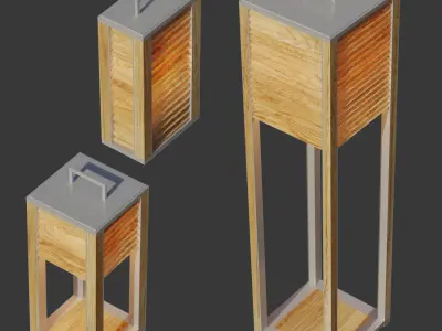 The Ginger collection Ethimo 3D model