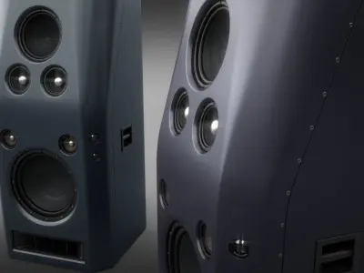 Hi-Fi Speakers 3D model