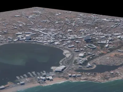 Luanda - Angola 3D model