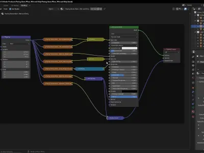 Stone Brick Wall with Graffiti PBR Texture Texture