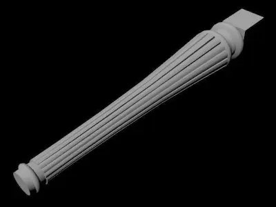 leg High quality 3d models for processing on a cnc machine 3D model buy