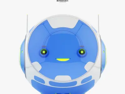 Cute baby monitor III  3D model