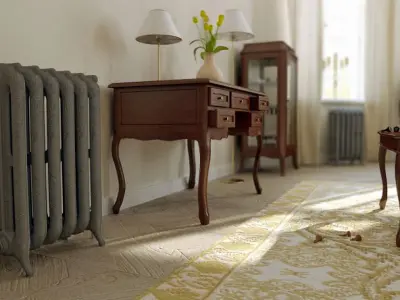 Archmodels vol 91 - Aestus radiators 3D model