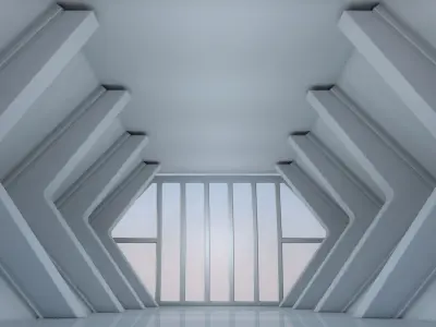 Sci Fi Room 3D model purchase