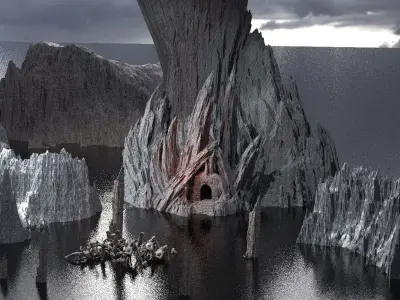 Dantes Underworld scene 7 3D model