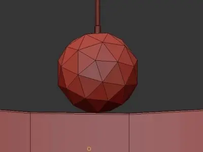 MONTO ring pendant light 3D model