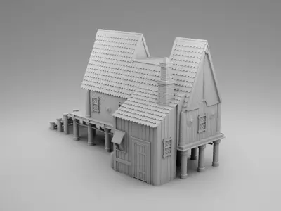 Vikings home 3D print model