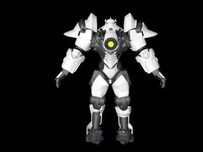 Overwatch Reinhardt model 3D model