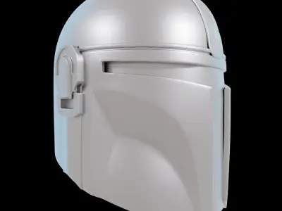 The Mandalorian Helmet  3D model