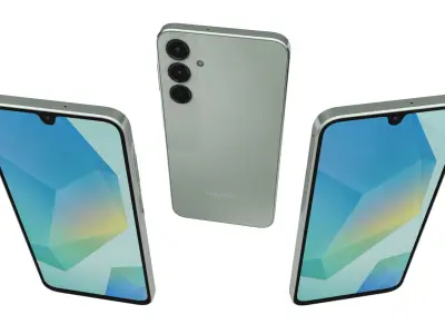 Samsung Galaxy A16 4G Light Green 3D model