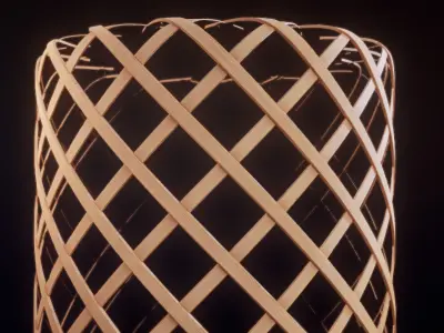 Fencing Panel seamless PBR material Texture Texture