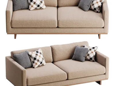 Everly sofa 3D model