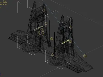 Space Station - Ground Function Gate 01 3D model