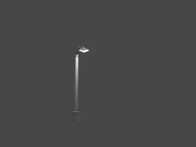 Street lamp Free 3D model
