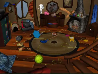 Interior Stage Low-poly 3D model