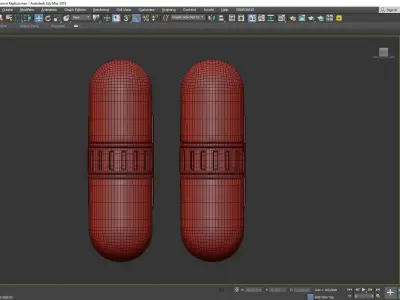 Rio Wall Sconce Low-poly 3D model