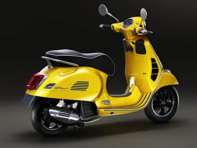  2020 Vespa GTS Super HPE Scooter 