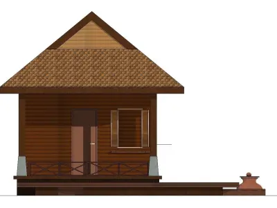 Tropical pavilion version 1 3D model