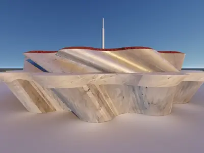 Fountain LS design  3D model