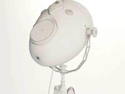 Floor lamp Motolight 3D model