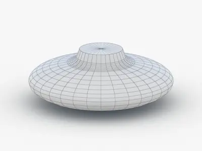 1517 - Ceiling Light Low-poly 3D model