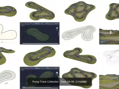 Pump Track Collection - Pack 04-06