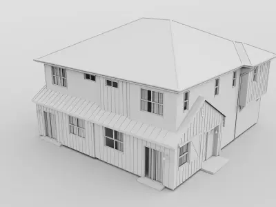 Single Family House-6 3D model