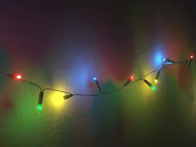  Realistic Rigged Christmas Lights 