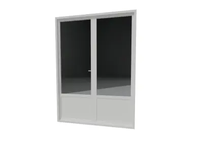 Door window 3D model