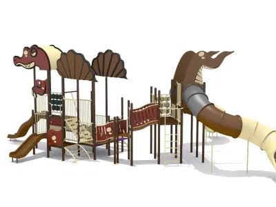 Playground- Dinasour Play 3D model
