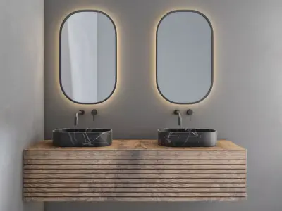 bathroom set 18 3D model