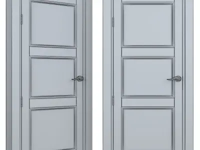 LIGNUM Doors 3d model Low-poly 3D model