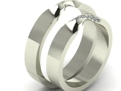 jewelry rings 3D model
