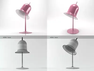 Lolita table 3D model