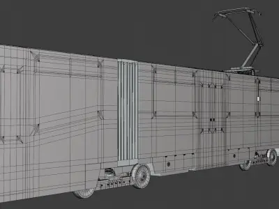 Tram KT8D5 3D model