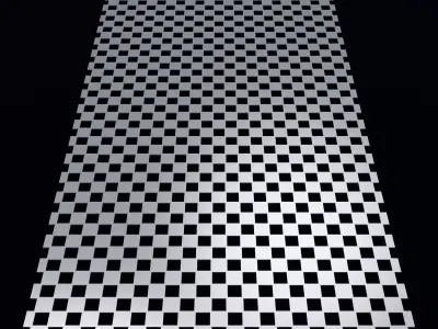 Perforated panel with 40 percent opening 25O132 3D model