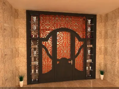 mansion door 3D model