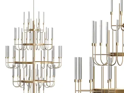 Gala Chandelier Luxxu 3D model