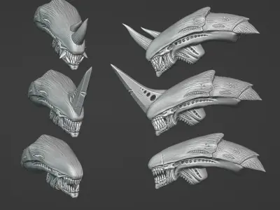 IMPERIAL GUARD FROM THE HIVE 3D print model