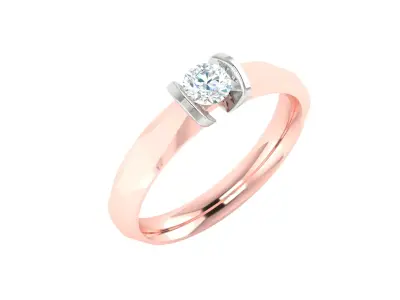 Women Ring  Render 3dm STL OBJ FBX Details 3D print model 388