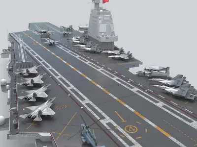  China aircraft carrier CV-18 Fujian 