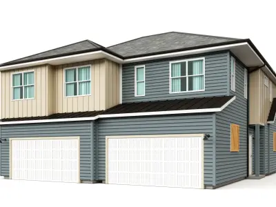 Single Family House-1 3D model