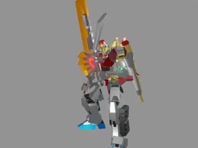 The Mecha Attacker 11 3D model