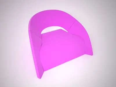 10 YELLER CHAIR 3D model